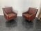 Armchairs in Leatherette, Italy, 1950s, Set of 2 1