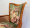 Armchairs and Chippendale Table in Solid Beech, 1950s, Set of 3, Image 10