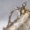 19th Century German Solid Hanau Silver-Gilt & Coin-Set Figural Tankard, 1870s 20