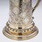 19th Century German Solid Hanau Silver-Gilt & Coin-Set Figural Tankard, 1870s, Image 63