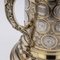 19th Century German Solid Hanau Silver-Gilt & Coin-Set Figural Tankard, 1870s 68