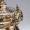 19th Century German Solid Hanau Silver-Gilt & Coin-Set Figural Tankard, 1870s, Image 12