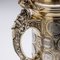 19th Century German Solid Hanau Silver-Gilt & Coin-Set Figural Tankard, 1870s 21