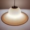 Mid-Century Beige Murano Glass Pendant Lamp from De Majo, Venice, Italy, 1970s 4