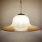 Mid-Century Beige Murano Glass Pendant Lamp from De Majo, Venice, Italy, 1970s 5