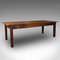 Large Victorian English 8-Person Dining Table in Pine, Image 1