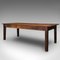 Large Victorian English 8-Person Dining Table in Pine, Image 3