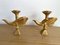 French Gilt Bird Candleholders by Pierre Casenove for Fondica, 1980s, Set of 2, Image 1