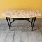 Marble and Wood Console 1