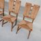 Mid-Century French Rush Dining Chairs, Set of 6, Image 16