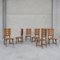 Mid-Century French Rush Dining Chairs, Set of 6 21