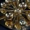 Sputnik Ceiling Lamp from Cosack, 1970s 7