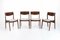 Vintage Dining Chairs in Rosewood from Sorø Stolefabrik, Denmark, Set of 4 2