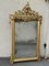 Espejo Luis XV de madera dorada, Imagen 14