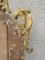 Espejo Luis XV de madera dorada, Imagen 12