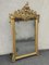 Espejo Luis XV de madera dorada, Imagen 3