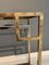 Art Deco Gold and Chrome Console Table, Image 3