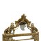 Espejo Luis XV de madera dorada, Imagen 21