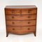 Antique Georgian Bow Front Chest of Drawers, Image 1