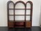 Malacca Rattan & Crystal Bookcase from Vivai del Sud, 1970s, Image 11