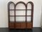 Malacca Rattan & Crystal Bookcase from Vivai del Sud, 1970s, Image 1