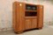 Mid-Century Cabinet in Wood with Showcase 2
