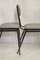 Mid-Century Chairs with Tubular Metal Base & Light Gray Fabric, Set of 6 8