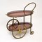 Vintage French Brass Drinks Trolley, 1960s, Image 2