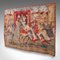 Large French Medieval Style Wall Tapestry or Needlepoint, Image 3