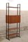 Mid-Century Iron and Wood Bookcase, Image 1