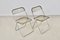 Plia Folding Chairs by Giancarlo Piretti for Castelli, 1970s, Set of 2, Image 8