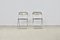 Plia Folding Chairs by Giancarlo Piretti for Castelli, 1970s, Set of 2, Image 3