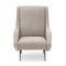 Armchair in Gray Fabric, 1960s 5
