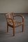 Dänischer moderner Sessel aus Buche und Papierkordel im Stil von Frits Schlegel, 1930er 6