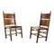 Kentucky Dining Chairs in Cognac Leather and Walnut by Carlo Scarpa for Bernini, 1977, Set of 5 11
