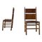 Kentucky Dining Chairs in Cognac Leather and Walnut by Carlo Scarpa for Bernini, 1977, Set of 5 12
