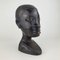 Vintage Ebony Wood Head Sculptures, Africa, 1970s, Set of 2, Image 5