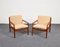 Mid-Century Danish Armchair & Chaise Longue Set by Arne Vodder for Glostrup, 1960s, Set of 2 1