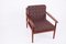 Mid-Century Danish Armchair & Chaise Longue Set by Arne Vodder for Glostrup, 1960s, Set of 2 13