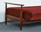 Mid-Century 4-Seater Sofa Bed in the Style of Grete Jalk, 1960s, Set of 3 17