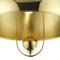 Vintage Pendant Lamp in Polished Brass by Florian Schulz, 1970s, Image 5