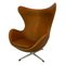 Egg chair nr. 3316 di Arne Jacobsen per Fritz Hansen, 1958, Immagine 1