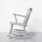 Spindle Back Rocking Chair in Grey from Pastoe 3