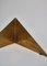 Scandinavian Modern Butterfly Shelves in Brass by Poul Cadovius, 1958, Set of 6 13