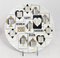 Calendar Porcelain Plate for the Year 1980 by Piero Fornasetti 3