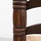 Rustikale Armlehnstühle aus Holz & Rattan, frühes 20. Jh., 2er Set 15