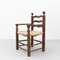 Early 20th Century Rustic Armchairs in Wood and Rattan, Set of 2, Image 14