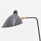 Black One-Arm Standing Lamp by Serge Mouille 7