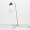 Black One-Arm Standing Lamp by Serge Mouille, Image 3