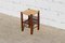 Tabouret ou Support pour Plante Vintage en Bois et en Laine, France, 1960s 5